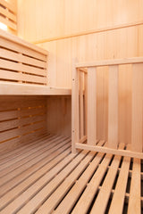 Sauna A Vapore Finlandese tradizionale Zen angolare 3-4 Posti 4.5kW Disponibile dal 11/06/2026 Cod. SN-ZEN3CPK Disponibile dal 06/06/2026