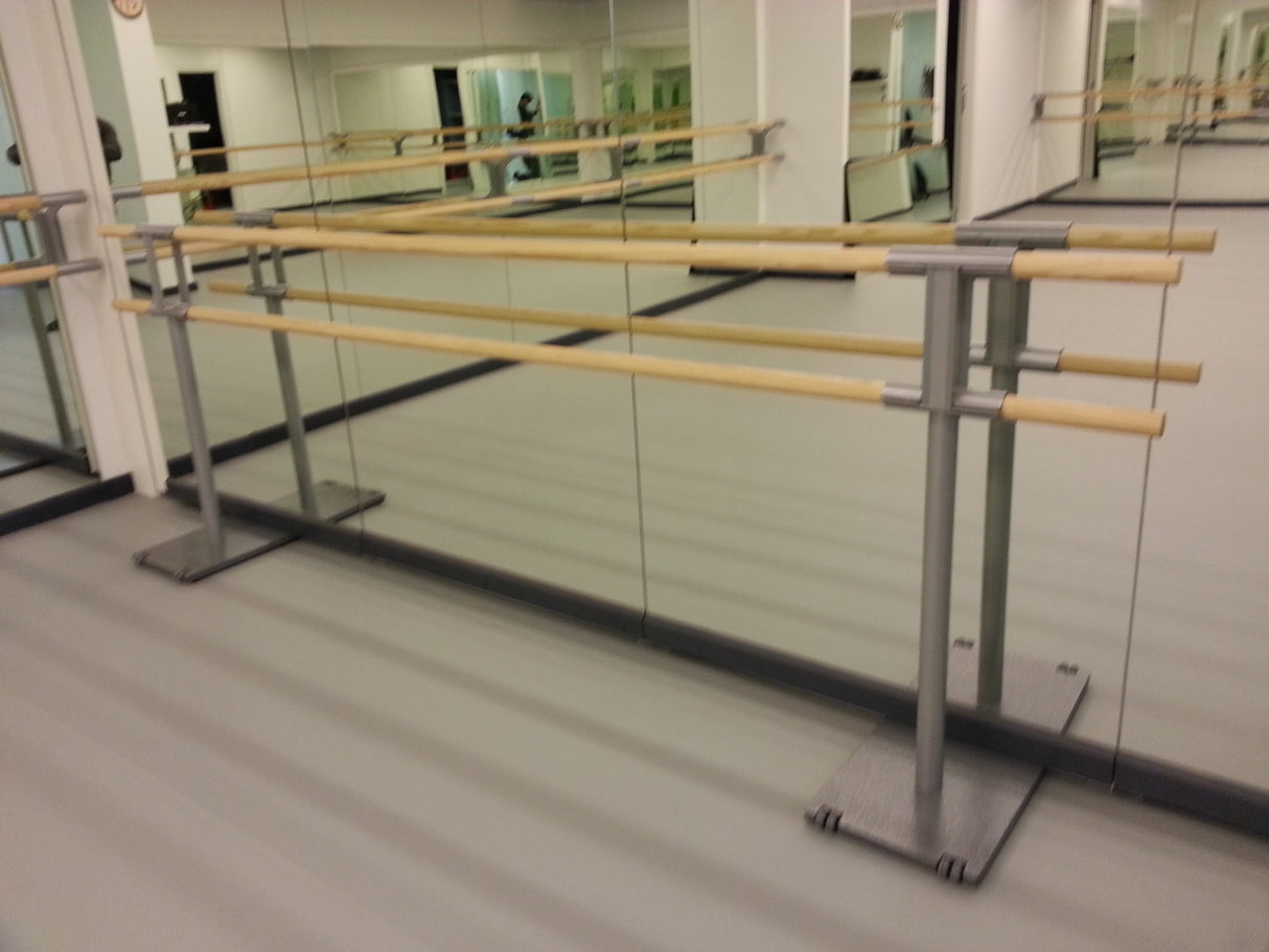 Specchio palestra danza sicurezza parete con cornice ferma specchio cm 200x100 ART G400-B