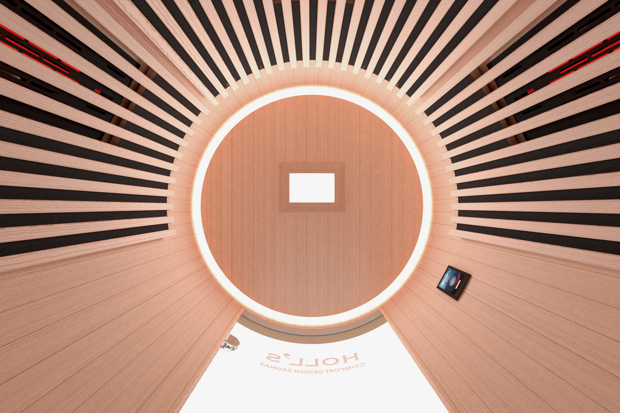 Sauna a infrarossi MOON, 1 posto, colore legno LUNA HL-MOON1 Colore LEGNO Costo, Spedizione e Preventivo su richiesta!