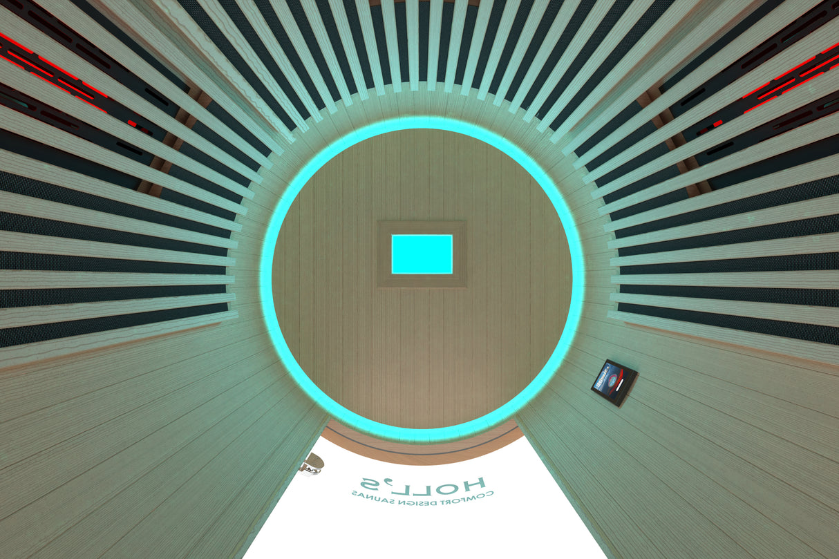Sauna a infrarossi MOON, 1 posto, colore legno LUNA HL-MOON1 Colore LEGNO Costo, Spedizione e Preventivo su richiesta!