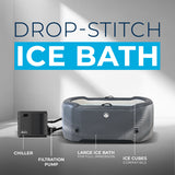 NetSpa Järvi Kit refrigerante per vasca di ghiaccio incluso 3-40°C  Wellness