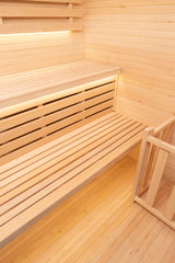 Sense Angular Sauna tradizionale a 3 posti STUFA DA 4.5kw DISPONIBILE DAL 08/06/2026 COD. SN-SENSE-3CPK