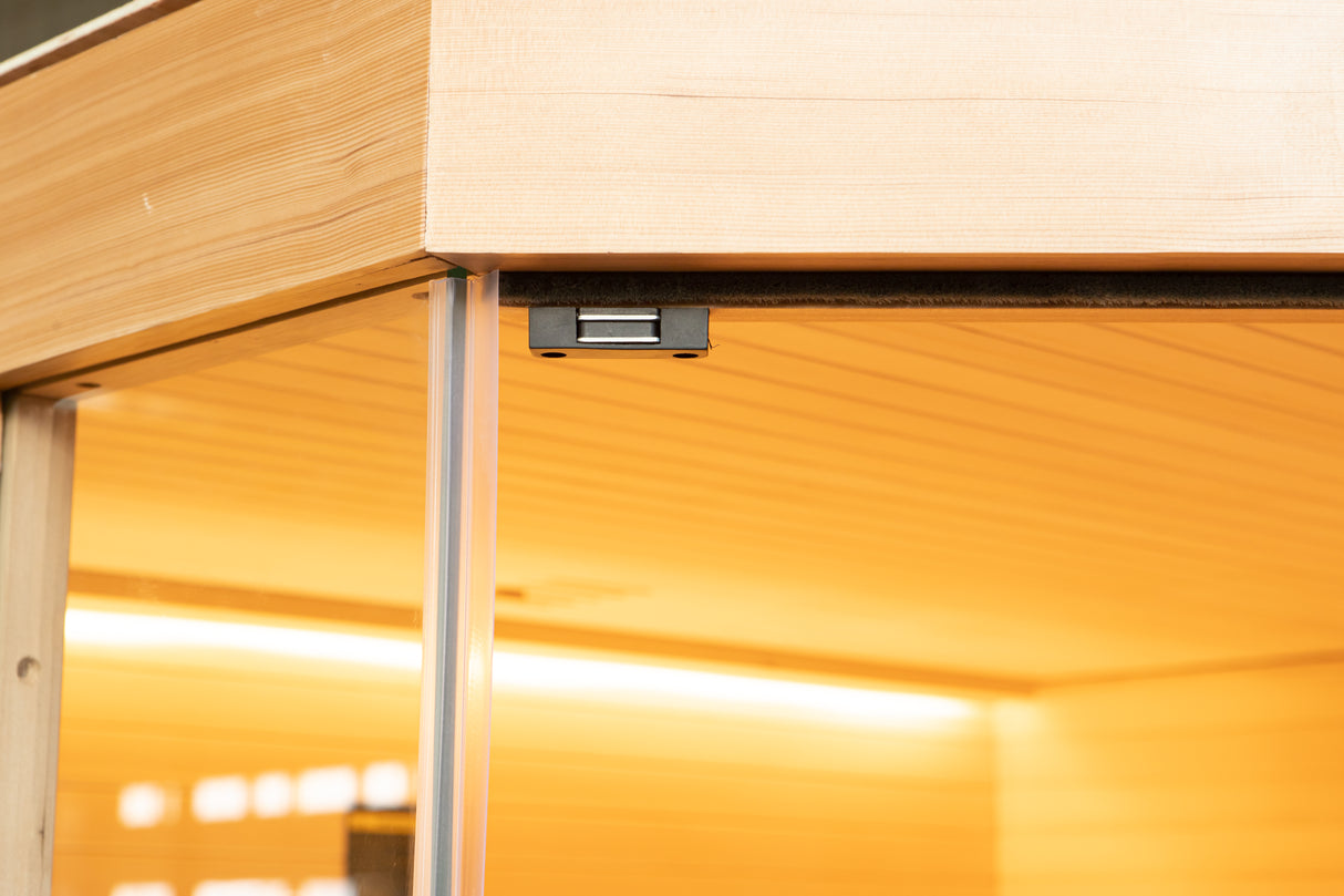 Sense Angular Sauna tradizionale a 3 posti STUFA DA 4.5kw DISPONIBILE DAL 08/06/2026 COD. SN-SENSE-3CPK