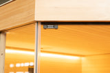Sense Angular Sauna tradizionale a 3 posti STUFA DA 4.5kw DISPONIBILE DAL 08/06/2026 COD. SN-SENSE-3CPK
