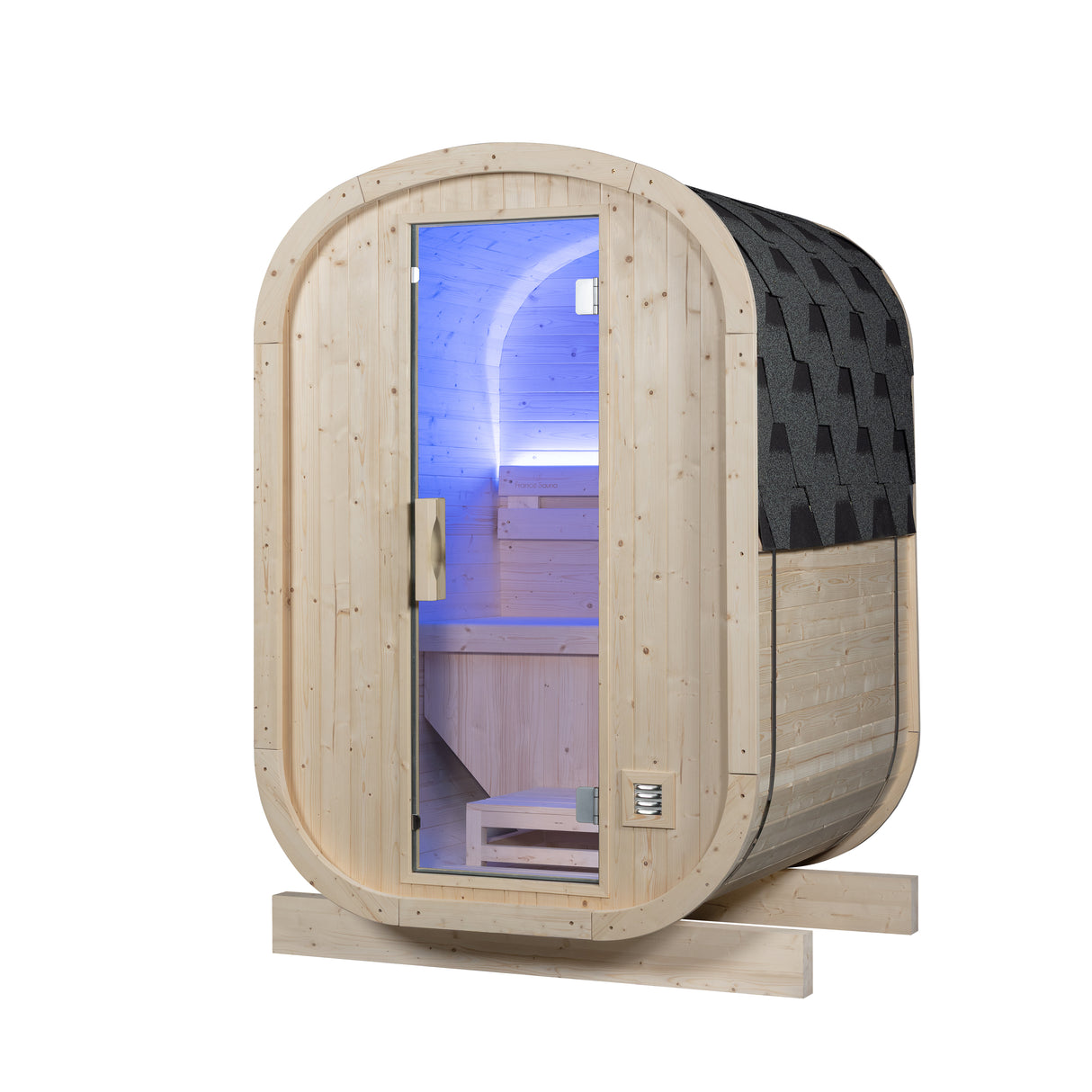 Sauna Gaïa/Gaia Urban - Spruce FS Con stufa e pietre incluse Cod. SN-B130EPK