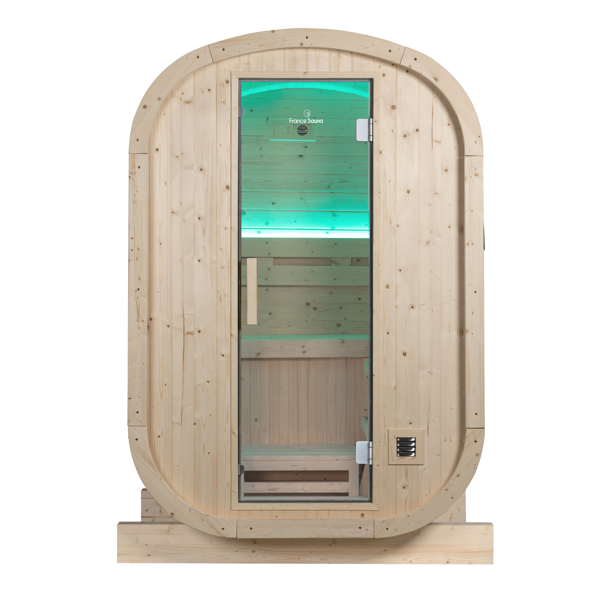 Sauna Gaïa/Gaia Urban - Spruce FS Con stufa e pietre incluse Cod. SN-B130EPK