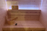Sauna Gaïa/Gaia Urban - Spruce FS Con stufa e pietre incluse Cod. SN-B130EPK
