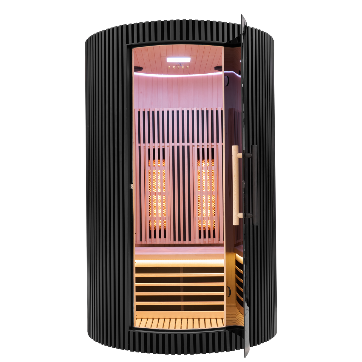 Sauna a infrarossi MOON, 2 posti, colore NERO, LUNA HL-MOON2-BLK Costo, Spedizione e Preventivo su richiesta!  Disponibile dal 04/06/2026