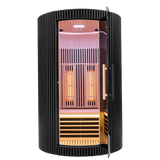 Sauna a infrarossi MOON, 2 posti, colore NERO, LUNA HL-MOON2-BLK Costo, Spedizione e Preventivo su richiesta!  Disponibile dal 04/06/2026