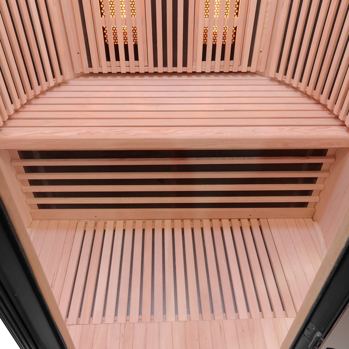Sauna a infrarossi MOON, 2 posti, colore NERO, LUNA HL-MOON2-BLK Costo, Spedizione e Preventivo su richiesta!  Disponibile dal 04/06/2026