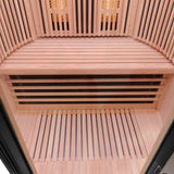 Sauna a infrarossi MOON, 2 posti, colore NERO, LUNA HL-MOON2-BLK Costo, Spedizione e Preventivo su richiesta!  Disponibile dal 04/06/2026