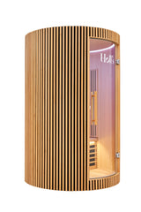 Sauna a infrarossi MOON, 2 posti, colore legno LUNA Costo, Spedizione e Preventivo su richiesta! HL-MOON2 Colore LEGNO Disponibile dal 04/06/2026
