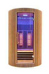 Sauna a infrarossi MOON, 2 posti, colore legno LUNA Costo, Spedizione e Preventivo su richiesta! HL-MOON2 Colore LEGNO Disponibile dal 04/06/2026