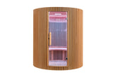 Sauna a infrarossi MOON, 4 posti, colore LEGNO, LUNA HL-MOON4 Costo, Spedizione e Preventivo su richiesta!