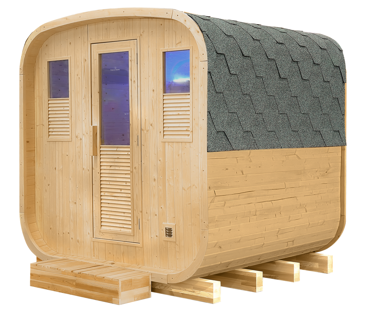 Sauna Gaïa Nova - Spruce FS da 6 posti a sedere Tecnologia a vapore Cod. SN-B200E Disponibile dal 05/06/2026
