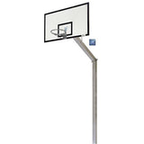 Impianto basket monotubo Art 2425 zincato a caldo sbalzo 165cm