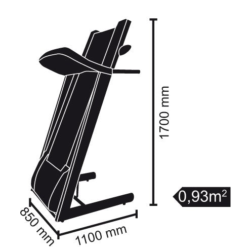Tapis Roulant Toorx Trx Marathon 3.0 HRC