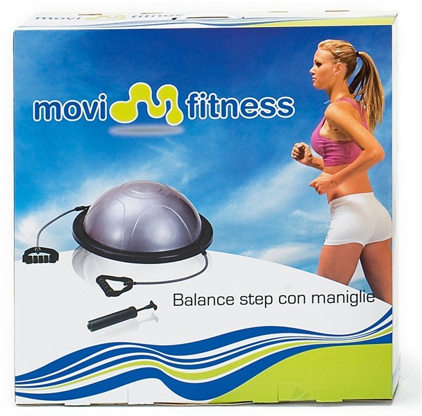 BOSU CON MANIGLIE E POMPA MOVI FITNESS MF509 pz./conf. 2