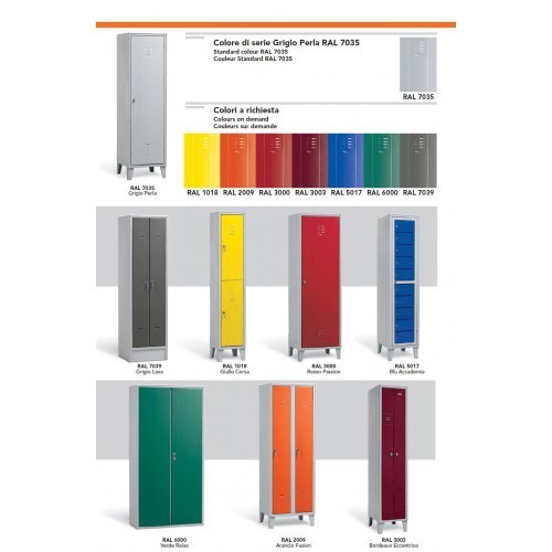 Armadio Spogliatoio Specialistico Modello 114-CA 1 Vano