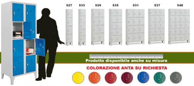 Armadio Spogliatoio Specialistico Modello 114-CR