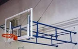 Impianto basket a parete fisso sbalzo cm.320 Art. B657-1  con Tabelloni Legno a richiesta Plexyglass