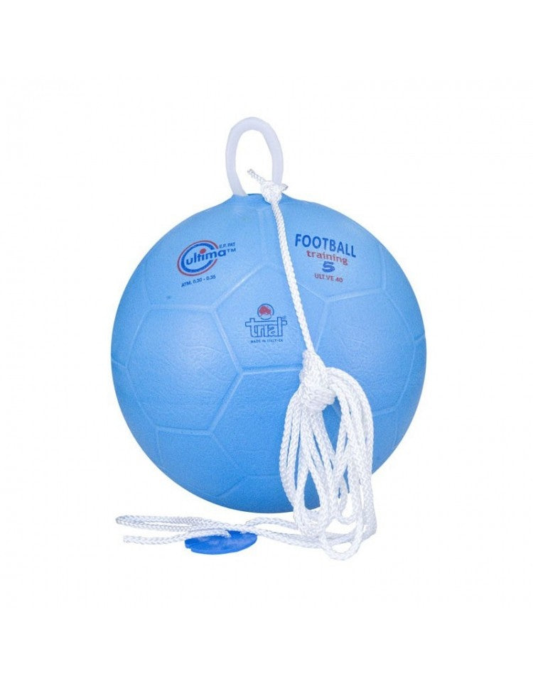 Pallone calcio in cuoio per forca allenamento gioco testa Art F755-2