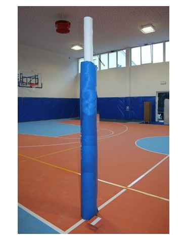 Impianto pallavolo modello Gara monotubolare alluminio con bussole Art. V708-R