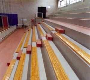 LISTONI IN LEGNO PER TRIBUNE ART. C1