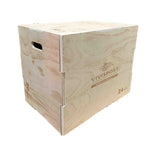 Plyo Box 3 in 1 in legno 40x50x60cm Art. 2405 con la possibilità di variare le altezze per pliometria