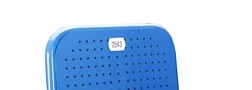 TARGHETTE IN ALLUMINIO NUMERATE PER SEDUTE OM dimensione 48x18 mm.