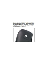Scocca con schienale per tribuna e sedie OM D18 D18 ignifuga Blu R5017