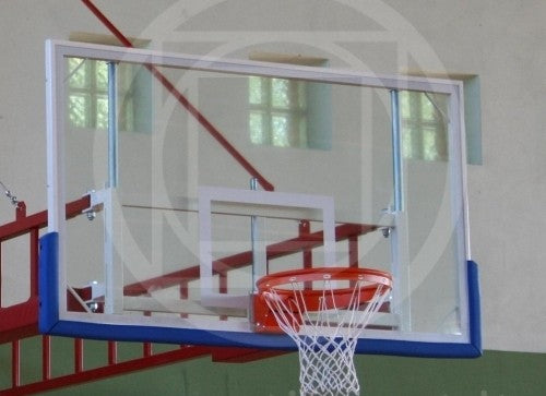 Tabellone Basket in PLEXIGLASS METACRILATO trasparente per basket Art. B661 TELAIO ESCLUSO