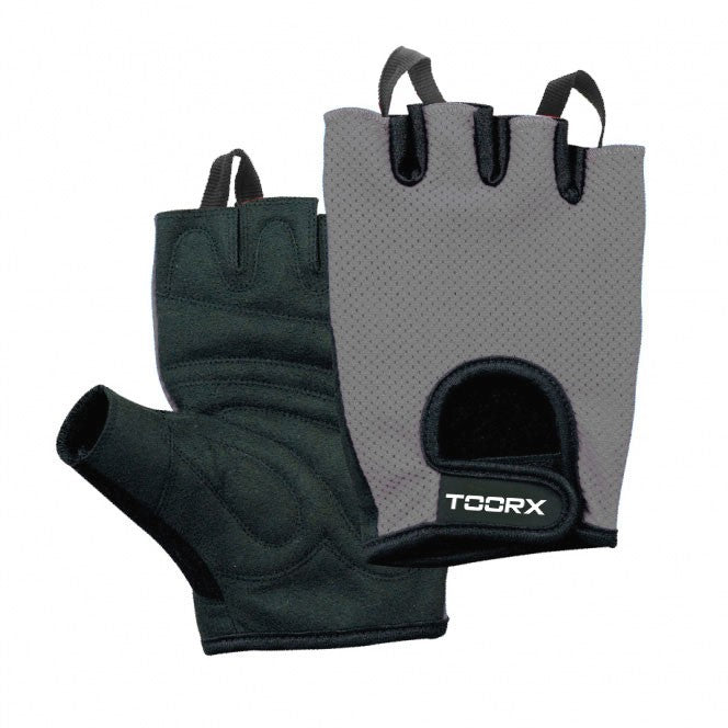 GUANTINO BODY  BUILDING TOORX Pelle scamosciata+microrete AHF PELLESCAM
