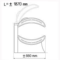 LETTINO SOLARE TOPAZ 24 COMBI HAPRO cod. H-TO24