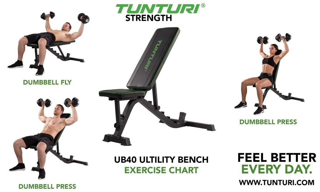 PANCA BILANCIERE TUNTURI UB40 UTILITY BENCH ART.17TSUB4000