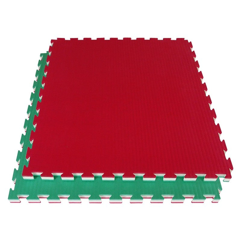 Tatami Multidiscipline LC40M Rosso-Bianco-Verde Quantità Minima Per La Vendita 6 Moduli