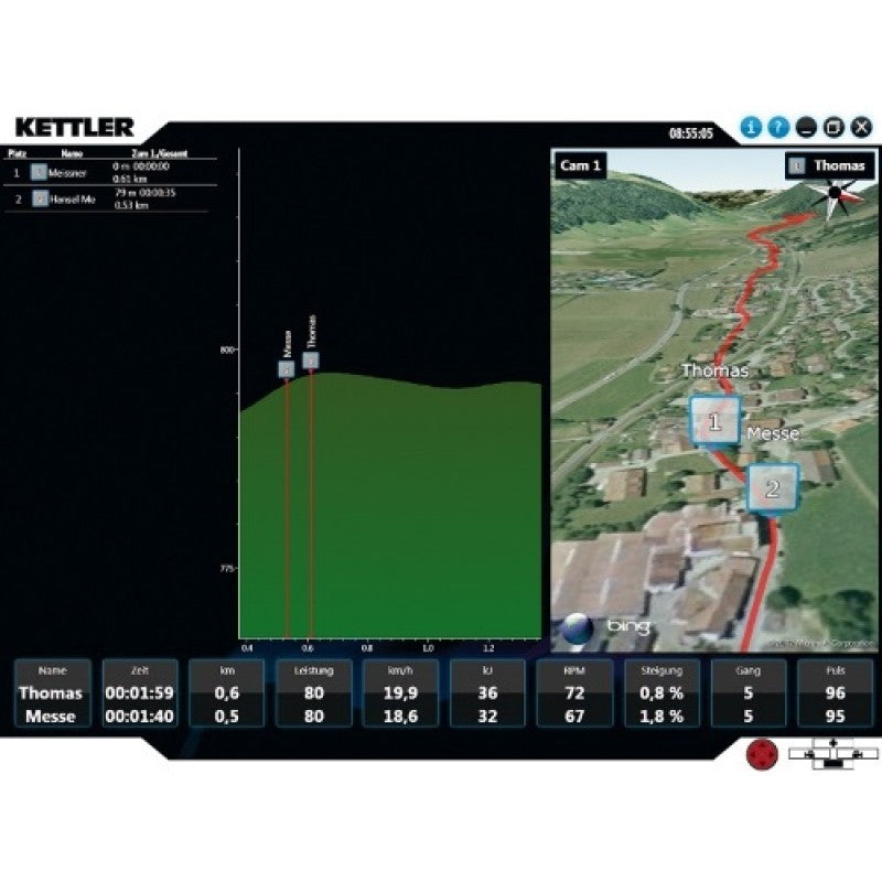 KETTLER WORLD TOURS UP-GRADE cod. 7926-990A