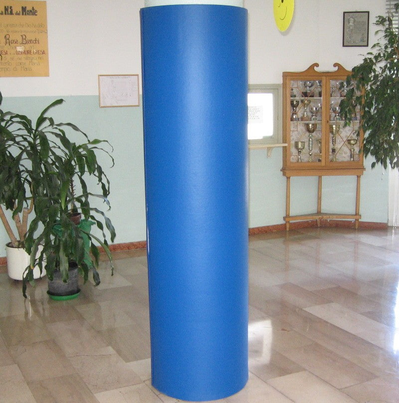 PROTEZIONE COLONNE PVC HF CARBON CHIUSURA STRETCH