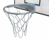 Canestro basket, con piastra di rinforzo, ultra resistente, in acciaio zincato per esterno. ART. 4004