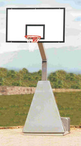 Protezione antinfortunistica per impianto basket monotubo Modello College, articolot 4267 er impianti trasportabili 4248 e 4500.