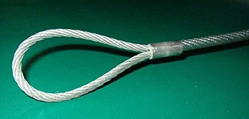 Cavetto di ricambio acciaio per rete tennis da mm. 5 ricoperto in pvc per T030, T040