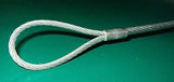 Cavetto di ricambio acciaio per rete tennis da mm. 5 ricoperto in pvc per T030, T040