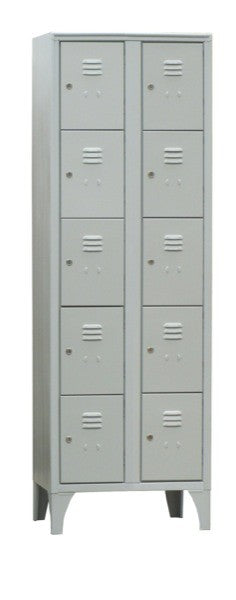 Armadio Casellario 170-10 Vani 10 Colore Grigio