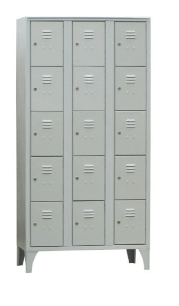 Armadio Casellario 170-15 Vani 15 Colore Grigio