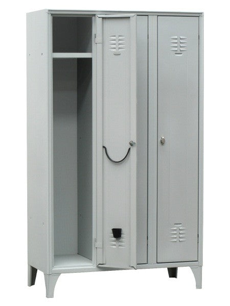 Armadio Spogliatoio 111-03 3 Posti Colore Grigio