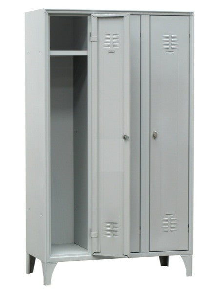 Armadio Spogliatoio 116-03 3 Posti Colore Grigio