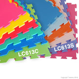 Tatami Puzzle Kids LC613S cm 62x62x1,3 CM  Colori Tenui MINIMO D'ORDINE 8 KIT
