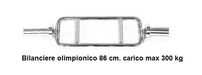 Bilanciere olimpionico Tricipiti 86 cm TOORX cod. BCO-86