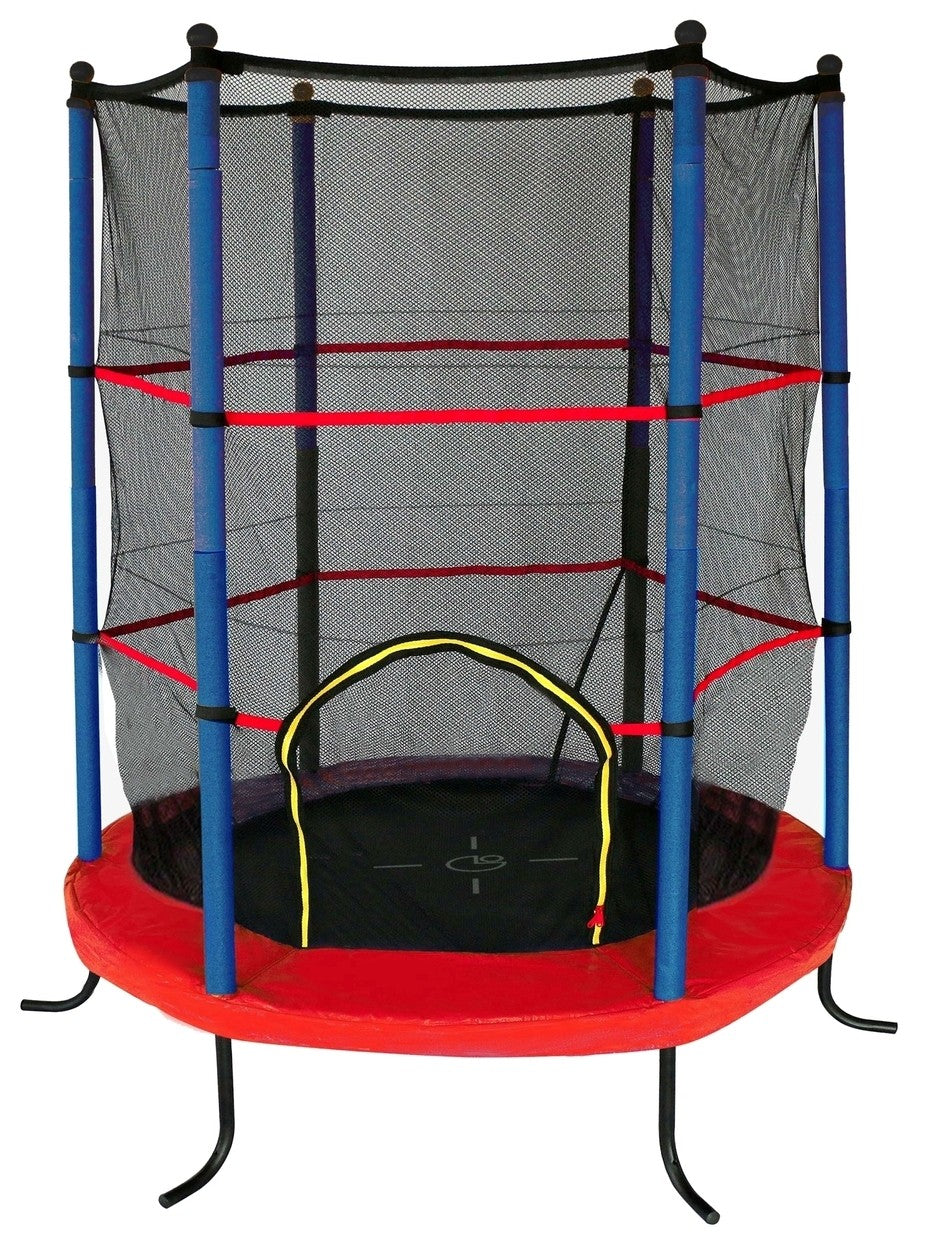 TRAMPOLINO GARLANDO COMBI XS CM 140 ESTERNO CON PROTEZIONE