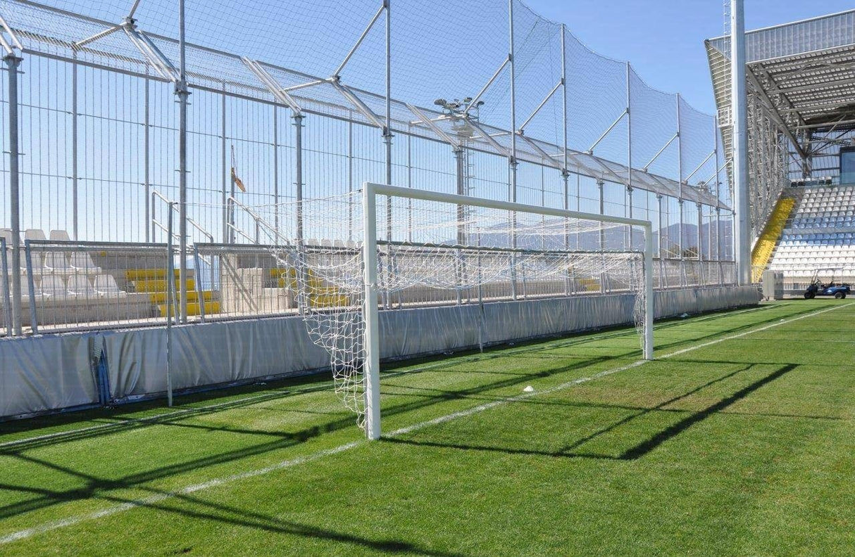 Coppia ribaltine Art 6038 da applicare su porte calcio 7.32x2.44 m con palo in alluminio sez 120x100mm